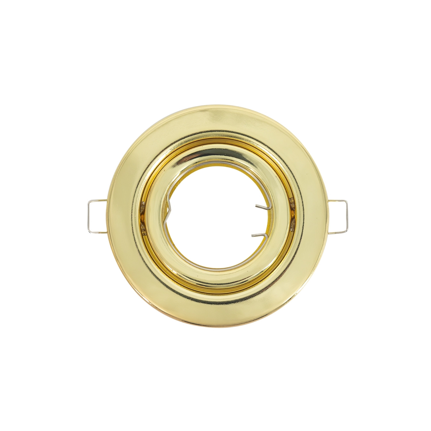Portalámpara Empotrable Circular Ajustable Casquillo GU10 IP20 Ø10.3x2.5cm SECOM Downlight Empotrable 1